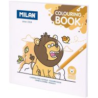 Milan színezőkönyv Vadállatok