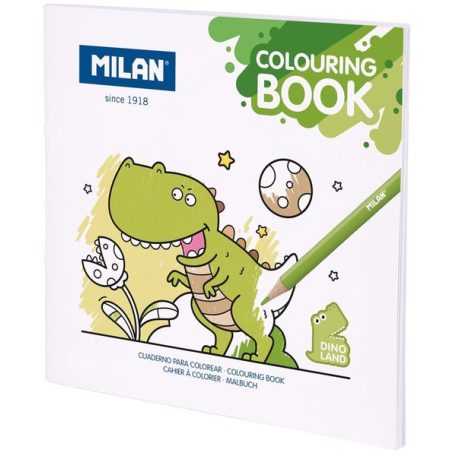 Milan színezőkönyv Dinoszauruszok