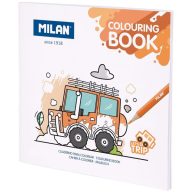 Milan színezőkönyv Járművek