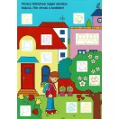 96 matrica a városról matricás foglalkoztató