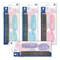 Staedtler Noris Pastel grafit, hegyező, radír készlet