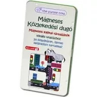Közlekedési dugó mágneses társasjáték 