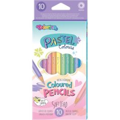 Colorino Pasztell színes ceruza 10 darabos készlet
