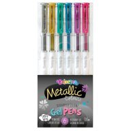 Colorino metál zseléstoll készlet 6 darabos