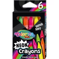 Colorino NEON trio zsírkrétakészlet 6 darabos