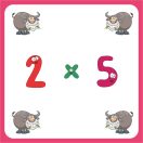 SzorzóZOO Szorzótábla gyakorló kártyajáték