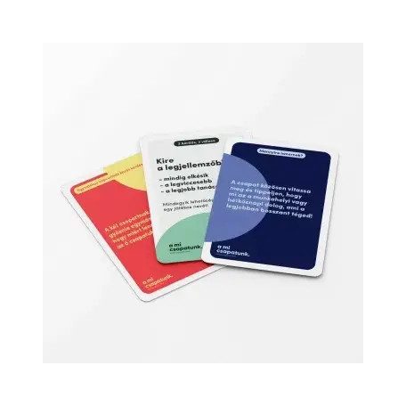 A mi csapatunk közösségépítő kártyajáték