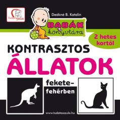 Babák könyvtára Kontrasztos állatok fekete-fehérben
