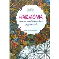   Harmónia színes gondolatokkal, jegyzettel Felnőtt színező
