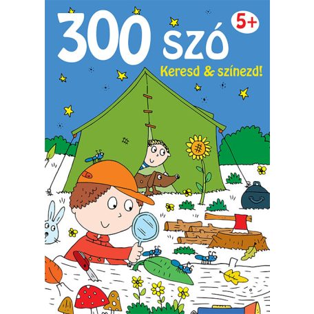 300 szó Keresd és színezd! 5+