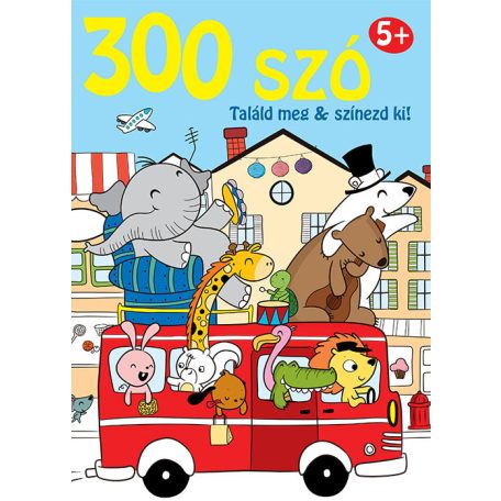 300 szó Találd meg és színezd! 5+