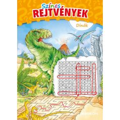 Színes rejtvények Dinók