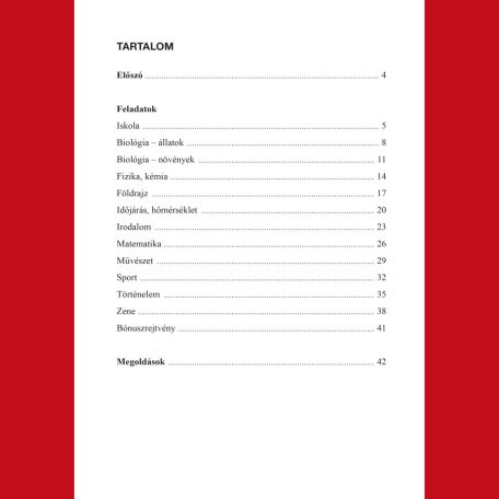 Rejtvényes szókincsteszt munkafüzet