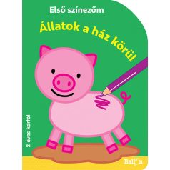 Első színezőm Állatok a ház körül