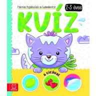  Kvíz a cicával Matricás foglalkoztató és tudásellenőrző