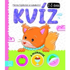   Kvíz a mókussal Matricás foglalkoztató és tudásellenőrző