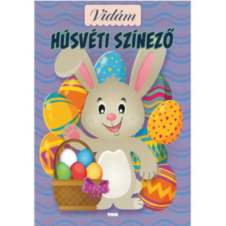Vidám Húsvéti színező