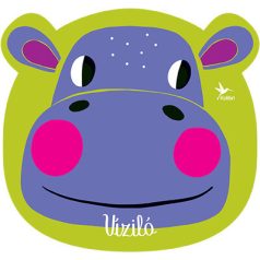 Mit csinál a víziló? Kézbábos pancsoló