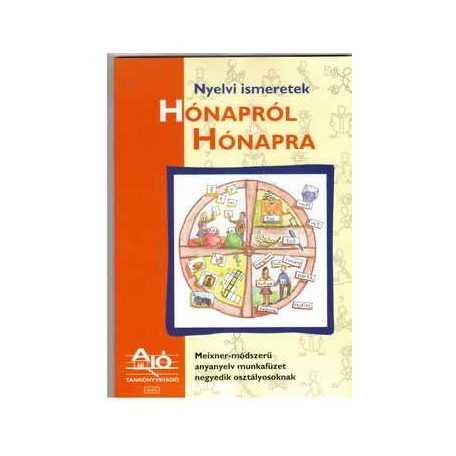 Hónapról hónapra 4.osztály Meixner-módszerű anyanyelv munkafüzet