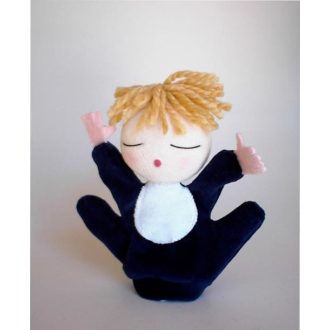 Ember kesztyűbáb gyerek kézre