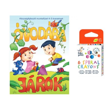 Óvodába járok munkafüzet méhviaszkrétával