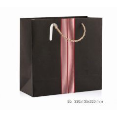 Dísztasak csíkos 33 x 32 cm