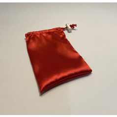 Kártyatartó tasak textilből piros színű