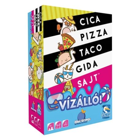 Cica pizza taco gida sajt Vízálló kártyák