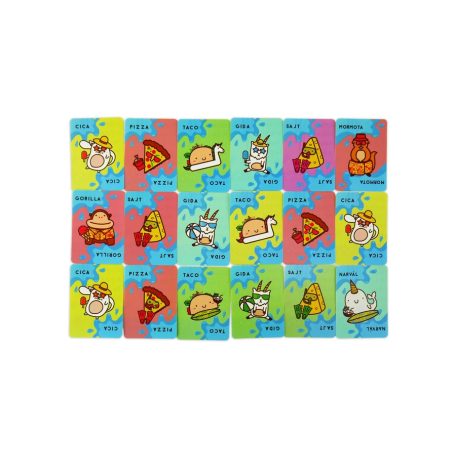 Cica pizza taco gida sajt Vízálló kártyák