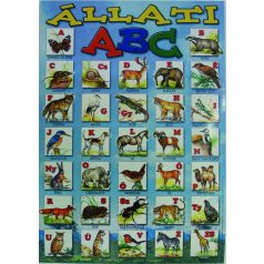 Állati ABC szemléltető oktatótabló