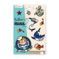 Avenue Mandarine tetováló matrica Tengeri világ 