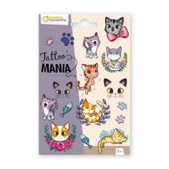 Avenue Mandarine tetováló matricák Macskák