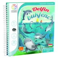 Mágneses utazójáték Delfin bukfenc