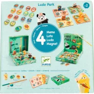 LudoPark 4 az 1-ben társasjáték