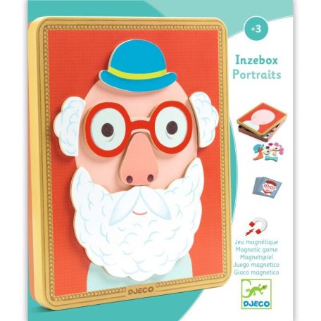 Mágneses képkirakó Arcok Inzebox Portraits