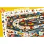 Autóverseny megfigyeltető puzzle 54 darabos