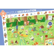 Játszótéren megfigyeltető puzzle 35 darabos