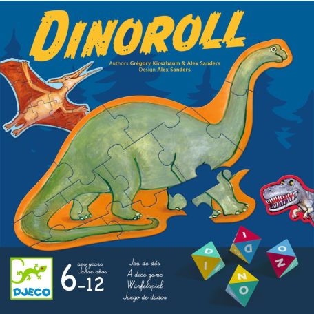 Dinoroll puzzle társasjáték