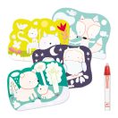 Vízzel színező készlet Bújócska az erdőben