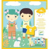 Ruhák újraragasztható matrica