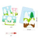 Vízzel színező készlet Játszótéren