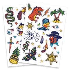 Djeco tetováló matrica Bumm-bumm Bang bang 