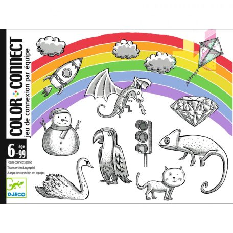 Color connect - Színes kapcsolatok! asszociációs kártyajáték
