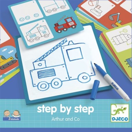 Rajzolás lépésről lépésre   Járművek   Step by step