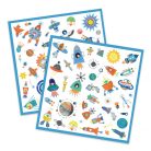 Djeco matrica Űrutazás