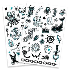 Djeco tetováló matrica Dark side
