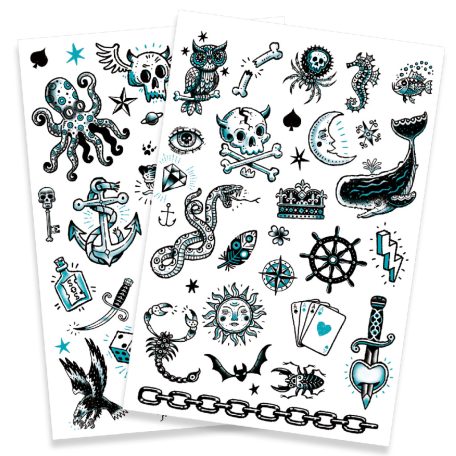 Djeco tetováló matrica Dark side