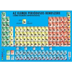   Az elemek periódusos rendszere fixi tanulói munkalap A/3 méretű alátét