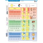 Közönséges törtek fixi tanulói munkalap 