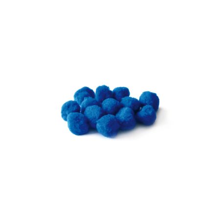 Pompon csomagban kék